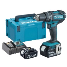 MAKITA DHP482 RTJ TRAPANO AVVITATORE CON PERCUSSIONE
