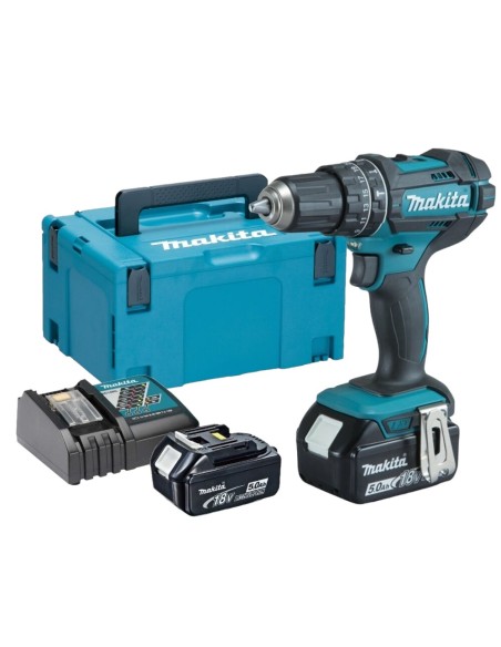 MAKITA DHP482 RTJ TRAPANO AVVITATORE CON PERCUSSIONE
