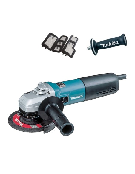 MAKITA SMERIGLIATRICE ANGOLARE 125 MM 1400 W 9565CVRX2  VARIABILE
