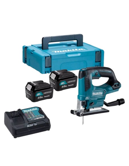MAKITA JV103DSMJ SEGHETTO ALTERNATIVO 12V 2 BATTERIE 4 Ah IN VALIGETTA