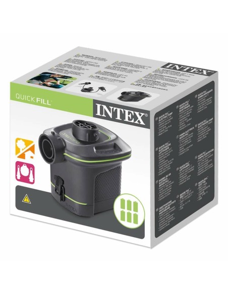 Pompa Elettrica Gonfiaggio Sgonfiaggio 25W 4,5V a batteria INTEX 66638