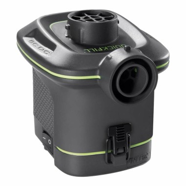 Pompa Elettrica Gonfiaggio Sgonfiaggio 25W 4,5V a batteria INTEX 66638