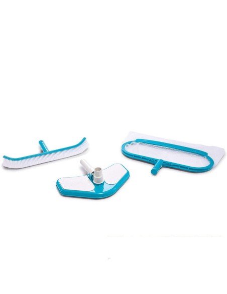 INTEX KIT DI PULIZIA PISCINA FUORITERRA RETINA CON ASTA ALLUNGABILE