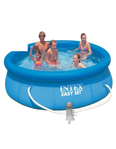 Piscina Autoportante INTEX Easy Set tonda Ø 366 H 76 con pompa filtro