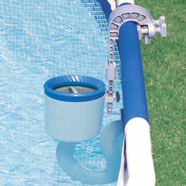INTEX 28000 SKIMMER DELUXE CESTO CLORO CON 2 GANCI