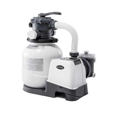 Pompa Intex 26646 filtro a sabbia 7900 l/h a 6 vie per piscina