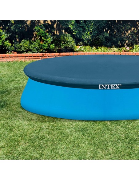 INTEX 28022 COPRIPISCINA TELO COPERTURA ROTONDA PER AUTOPORTANTE 366CM