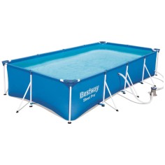 Piscina rettangolare fuori terra BestWay Steel PRO 400x211 con pompa