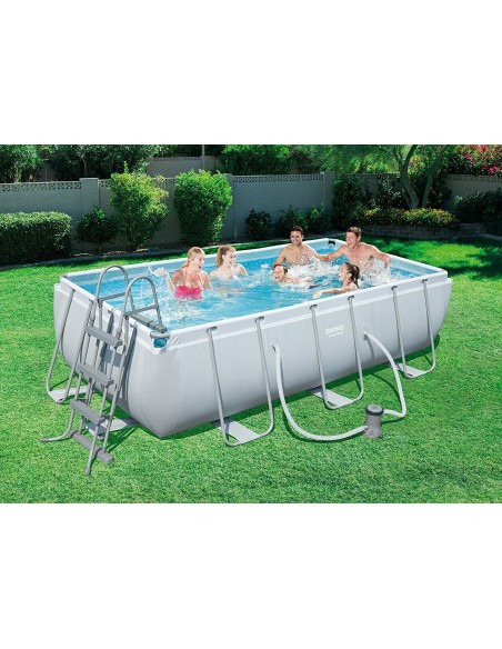 Bestway 56441 piscina fuori terra rettangolare 404x201x100 cm