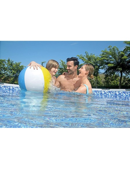 BESTWAY 5612Z PISCINA FUORITERRA ROTONDA CON STRUTTURA 488 x H 122 cm