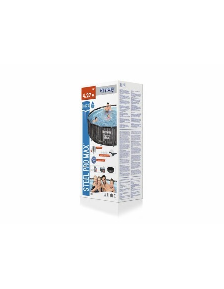 BESTWAY 5614Z PISCINA FUORITERRA ROTONDA CON STRUTTURA Ø 427cm