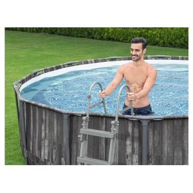 BESTWAY 5614Z PISCINA FUORITERRA ROTONDA CON STRUTTURA Ø 427cm