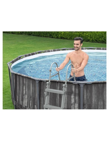 BESTWAY 5614Z PISCINA FUORITERRA ROTONDA CON STRUTTURA Ø 427cm