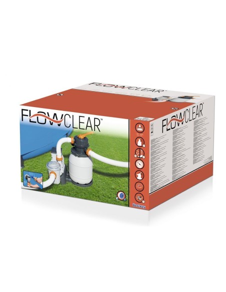 Pompa Filtro A Sabbia Bestway 58497 Flowclear Da 5.678 lt/h per Piscina