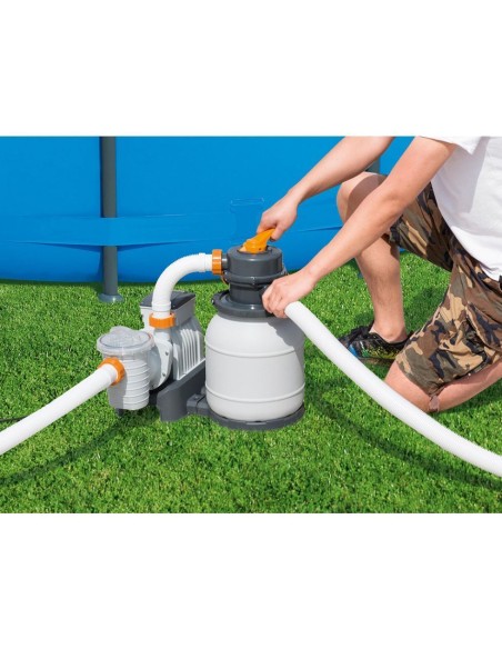 Pompa Filtro A Sabbia Bestway 58497 Flowclear Da 5.678 lt/h per Piscina