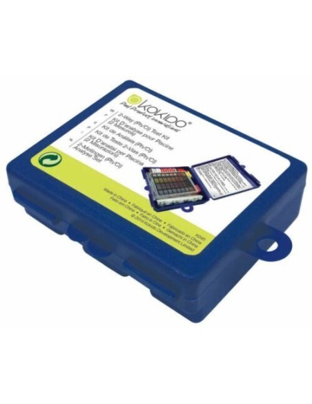 KIT TEST PER PISCINE E SPA 2-WAY TEST PH E CLORO PULIZIA MANUTENZIONE