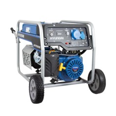 Hyundai HY7000E gruppo elettrogeno Generatore 230V 8 Kw carrellato