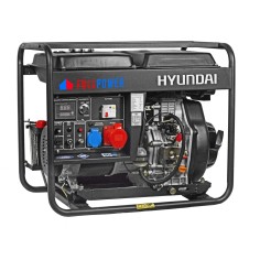 Hyundai DHY6000LE Generatore Corrente Diesel Trifase 6Kw 12HP 456cc