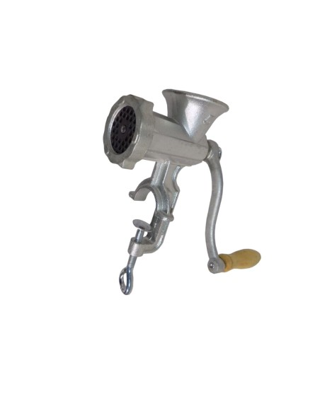 TRITACARNE N°5 REBER 8680 N MANUALE FISSAGGIO A BANCO CON MORSETTA