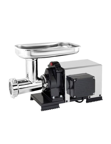 TRITACARNE N°22 REBER INOX ELETTRICO 9500 NI2 1200W MODELLO PROFESSIONALE