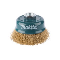 Makita D-39768 Spazzola Tazza 75mm Ottone M14 Rimozione Ruggine Vernice