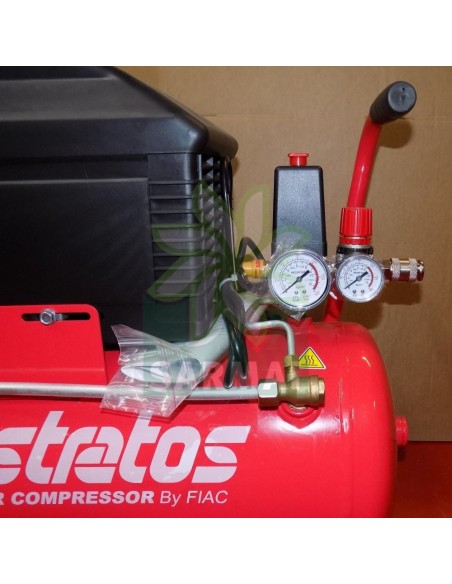 FIAC Stratos 24 compressore carrellato elettrico serbatoio 24 lt