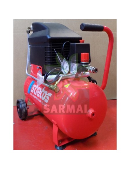 FIAC Stratos 24 compressore carrellato elettrico serbatoio 24 lt