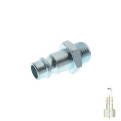 RACCORDO INNESTO RAPIDO ARIA COMPRESSA AVP ATTACCO MASCHIO 1/2 EUROPEO