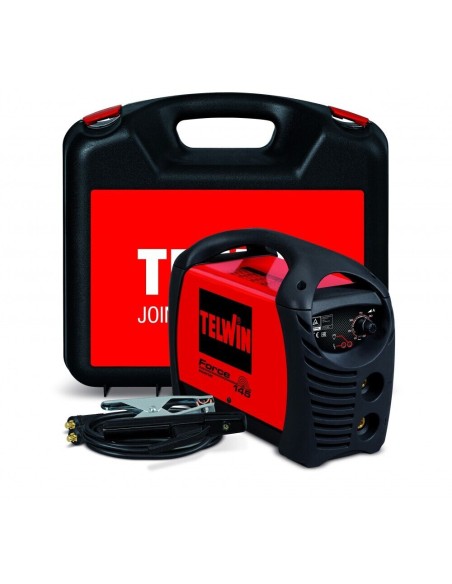 Saldatrice inverter TelwinForce 145 per saldatura MMA a elettrodo 130A