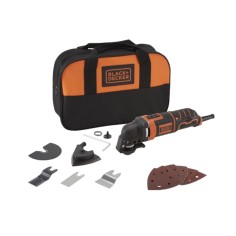 Black+Decker Multifunzione 300W levigatrice + Accessori e Borsa