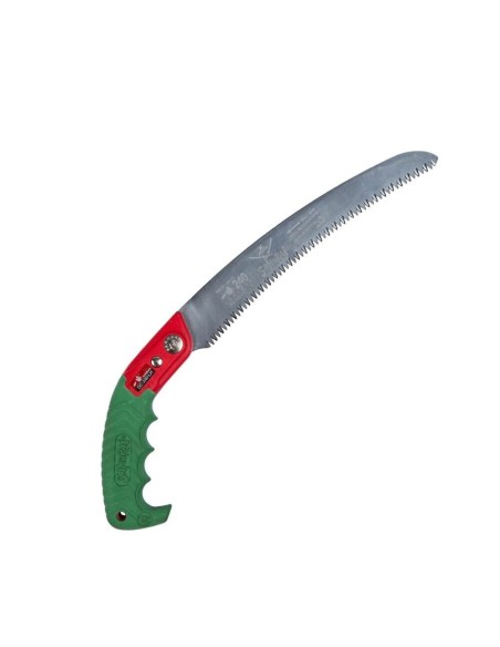 SEGHETTO LAMA CURVA DA POTATURA PROFESSIONALE SAMURAI 30 cm CON FODERO A CINTURA