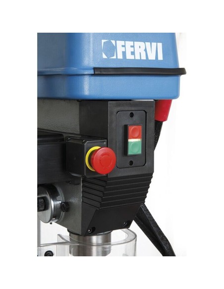 Trapano a colonna da pavimento con trasmissione a cinghia 230V FERVI