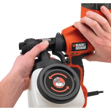 Black & Decker Pistola per verniciare a spruzzo aerografo elettrico