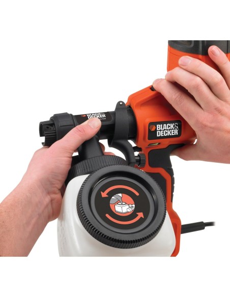Black & Decker Pistola per verniciare a spruzzo aerografo elettrico