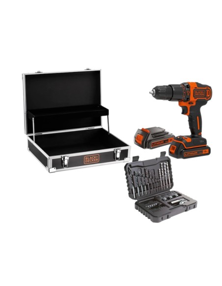 TRAPANO AVVITATORE  LITIO B+D 18V BDCHD18B2FC - QW CON ACCESSORI