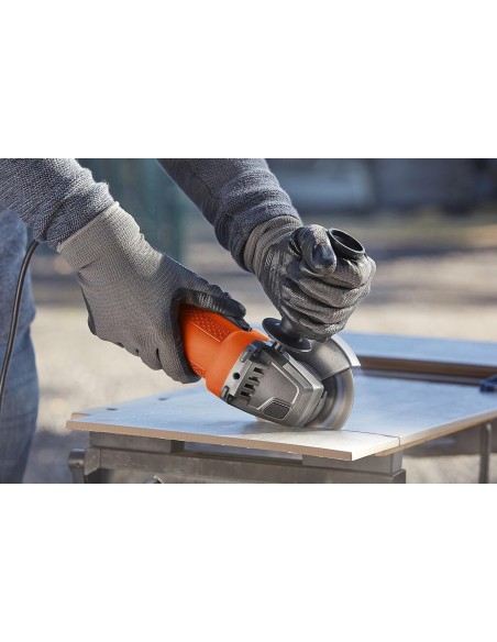 SMERIGLIATRICE ANGOLARE 115mm FLEX BLACK+DECKER BEG110K 750W ANTIRIAVVIO