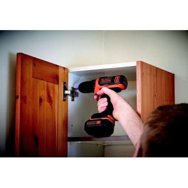 Trapano Avvitatore 11 posizione frizione 10.8V BLACK&DECKER BDCDD12B