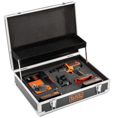 TRAPANO AVVITATORE  LITIO B+D 18V BDCHD18B2FC - QW CON ACCESSORI