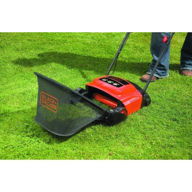 BLACK+DECKER ARIEGGIATORE GIARDINO ELETTRICO GD300QS SACCO 600W 30CM