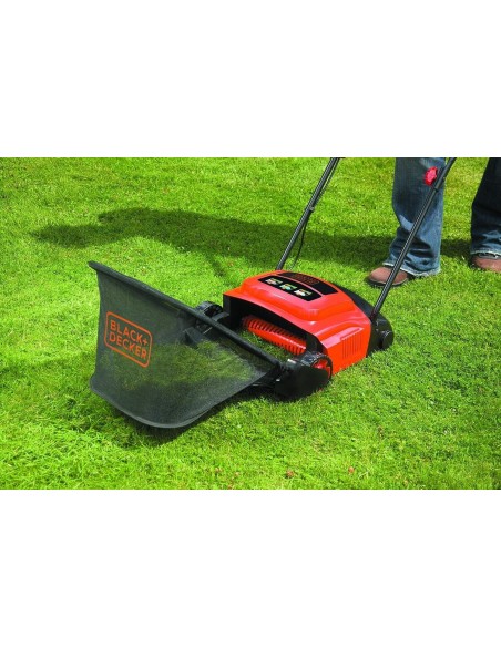 BLACK+DECKER ARIEGGIATORE GIARDINO ELETTRICO GD300QS SACCO 600W 30CM
