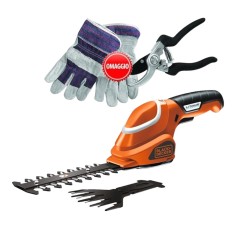 BLACK+DECKER GSL700KIT-QW Kit Cesoia e Sfoltarami a Batteria Litio 7V