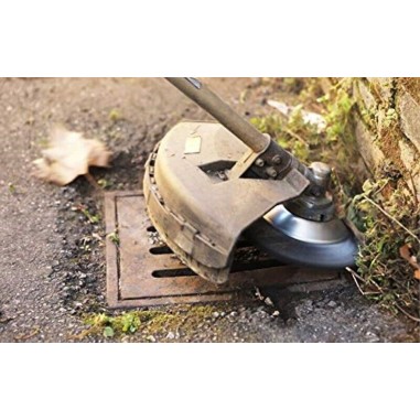 Testina decespugliatore universale spazzola conica ecologica in acciaio Ø 20 cm