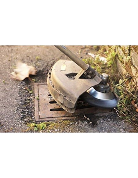 Testina decespugliatore universale spazzola conica ecologica in acciaio Ø 20 cm