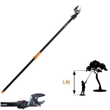 SVETTATOIO TRONCARAMI NO TELESCOPICO FISKARS UP84 FINO A 4 METRI