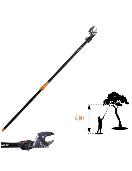 SVETTATOIO TRONCARAMI NO TELESCOPICO FISKARS UP84 FINO A 4 METRI