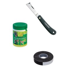 Kit per innesto con coltello due buoi mastice e nastro