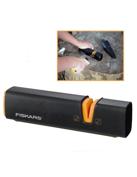 Affilalama FISKARS XSHARP affilacoltelli asce portatile e leggero