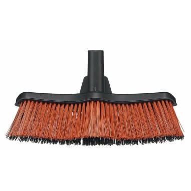 Fiskars M scopa scopone super leggera ergonomica giardino viale + manico incluso