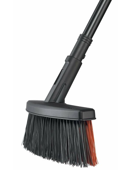 Fiskars M scopa scopone super leggera ergonomica giardino viale + manico incluso