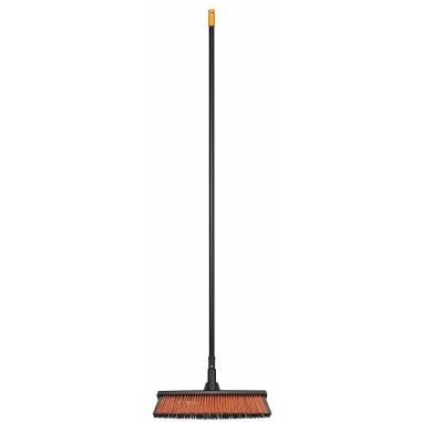 Fiskars L scopa scopone super leggera ergonomica giardino viale + manico incluso